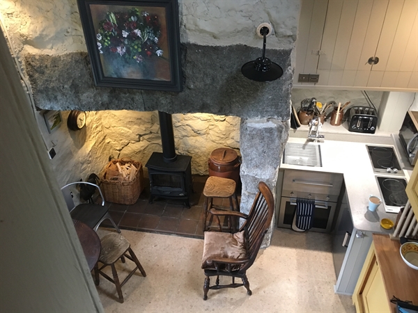 Living room Kitchen